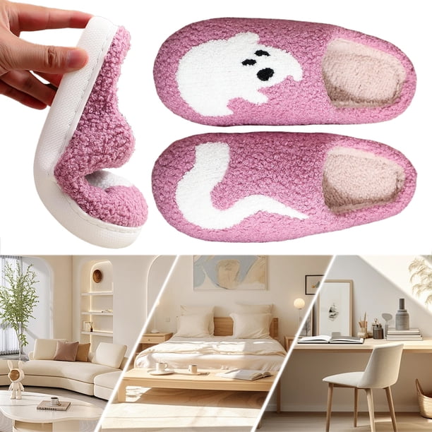 Térmicas Planas Halloween Fantasma Felpa Antideslizantes para Hombres Y Mujeres