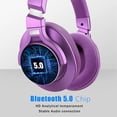 thumbnail image 6 of Srhythm NC75 Pro Noise Cancelling Headphones Wireless Bluetooth 5.0, Fast Charge over-Ear Lightweight Headset with Microphones,Mega Bass 40+ Hours’ Playtime, 6 of 8