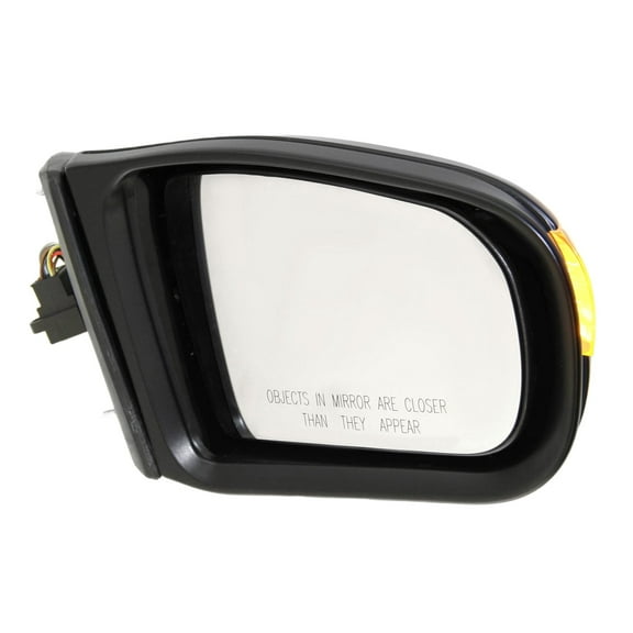 MIRROR Compatible For 2000-2003 Mercedes Benz E320 2000-2002 E430 Right Passenger Heated Power Glass In-housing Signal Light With memory Paintable