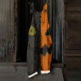 thumbnail image 5 of JULMCOMO Cotton Linen Jumpsuits for Women Halloween Pumpkin Printed Plus Size Spaghetti Strap Jumpsuits Funny Print Costume Holiday Overalls Army Green L, 5 of 5