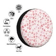 thumbnail image 5 of Bingfone Cute Hand Drawn Hearts Spare Tire Cover Weatherproof Universal Wheel Protectors For Rv Camper Travel Trailer Suv Truck-17 Inch, 5 of 9