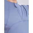 thumbnail image 3 of Top-kevin Women'S Athletic Top, Short-Sleeve Fitness Shirt with a Half-Zip Design, Mesh Back, Suitable for Running, Cycling, Gym Workouts, And Yoga, 3 of 8