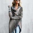 thumbnail image 1 of Women Boho Cardigan Coat Outwear Jumper Jacket Top zhangyuxiang LED, 1 of 2