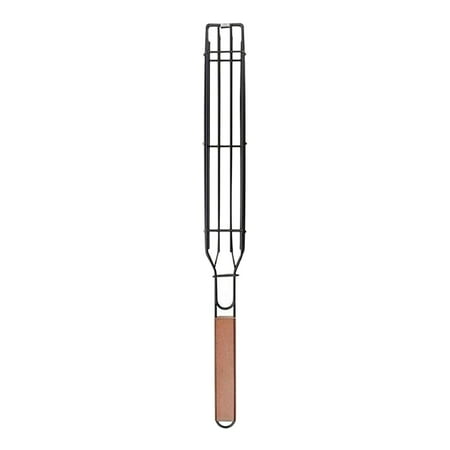 

Riapawel Grilling Basket & Grilling Skewers Stainless Steel - Metal BBQ Skewers Kabob Basket for Veggies Jumbo Shrimps