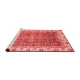 thumbnail image 2 of Ahgly Company Machine Washable Indoor Rectangle Oriental Red Traditional Area Rugs, 7' x 9', 2 of 4