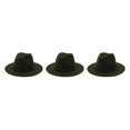 thumbnail image 1 of Sombreros Minnieouse con hebilla de cinturón Gorras elegantes Lana Niños Boda Iglesia Verde, 1 of 6