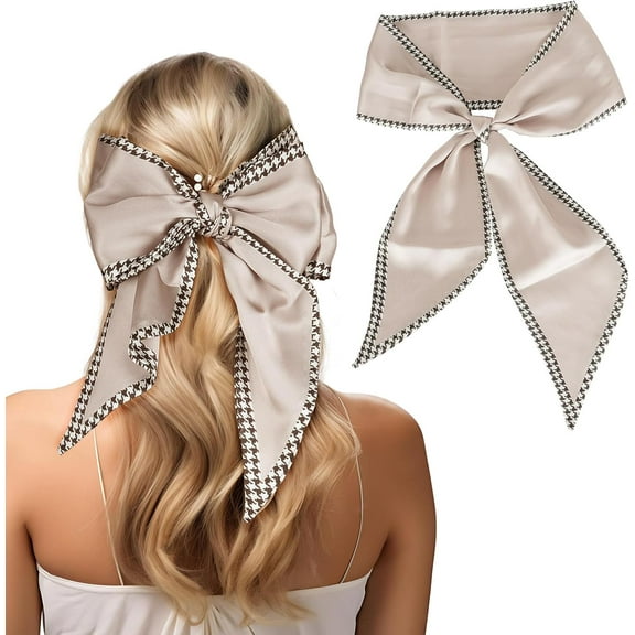 CAILDANL Long Silk Like Head Scarf Women's Fashion-Scarf Bags for Women Handbag Scarfs Band Hair Neck Scarves Fashion Gifts