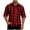 ZA-Red-xcmzpl plaid shirts, variant on Xcmzpl Mens Short Sleeve Plaid Shirts Lapel Collar Button Down Pocket Tops Classic Fit Loose Fit Casual Everyday Tee