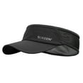 thumbnail image 5 of Sukeen Sport Sun Visor Men Women Breathable Cooling Stretchy Visor Hat Black, 5 of 6