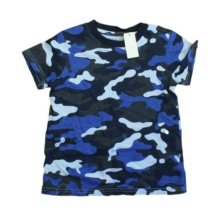 

Pre-owned Rockets Of Awesome Boys Blue | Grey | Camo T-Shirt size: 4T