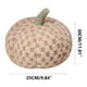 thumbnail image 3 of Almohada de calabaza rellena de lana de cordero, tamaño mediano, ideal para decorar el hogar, cómoda y elegante, adorable juguete de calabaza para decoración de temporada, suave y esponjoso para sofá, 3 of 7