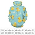 thumbnail image 2 of A Big Bunch of Yellow Rubber Ducks 3d Sweatshirts Hoodie Fashion Casual Personality Men's Women Street Hoodie Pullovers Long Sleeve Comfortable Top, 2 of 6