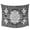 Gray, variant on Sage Green Tapestry for Bedroom Wall Hanging Tapestry, Boho Retro Decorative Abstract Floral Ethnic Ceiling Backdrop Tapestries Poster Blanket Wall Decor for Teens Room Living Room Dorm 39" x 59"