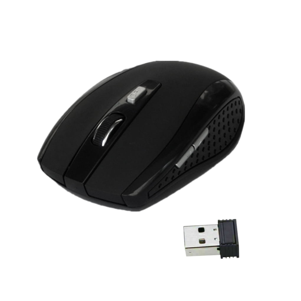 2.4GHz Wireless Optical Gaming Mouse Mice For Computer PC Laptop Black Mouse USA 