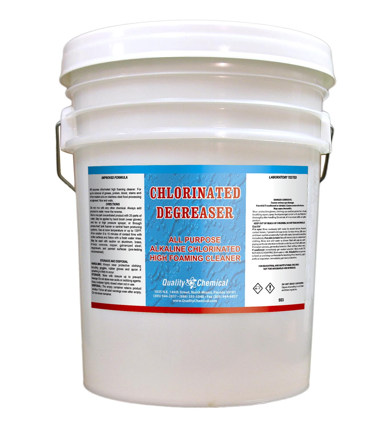 Chlorinated Degreaser and Cleaner 5 gallon pail