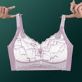 thumbnail image 3 of SPZTSX Women Lace Wireless Bra Full Coverage Bralette Plus Size Soft Breathable Comfort Underwear, 3 of 4