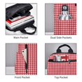 thumbnail image 3 of Balery Red Checkboard Mochila Ligera para Hombres y Mujeres – Resistente y Impermeable, Ideal para la Escuela, el Trabajo, los Viajes y el Uso Diario, 3 of 7