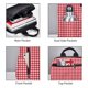 thumbnail image 3 of Balery Red Checkboard Mochila Ligera para Hombres y Mujeres – Resistente y Impermeable, Ideal para la Escuela, el Trabajo, los Viajes y el Uso Diario, 3 of 7