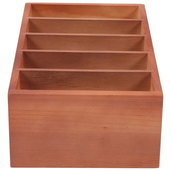 unbranded  Clear Mobile Phone Storage Box Holder Stand Light Brown