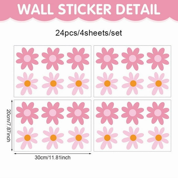 Adhesivo de pared con diseño de hojas | Adhesivos autoadhesivos para decorar la entrada del dormitorio y la sala de estar | Mural decorativo para habitaciones infantiles