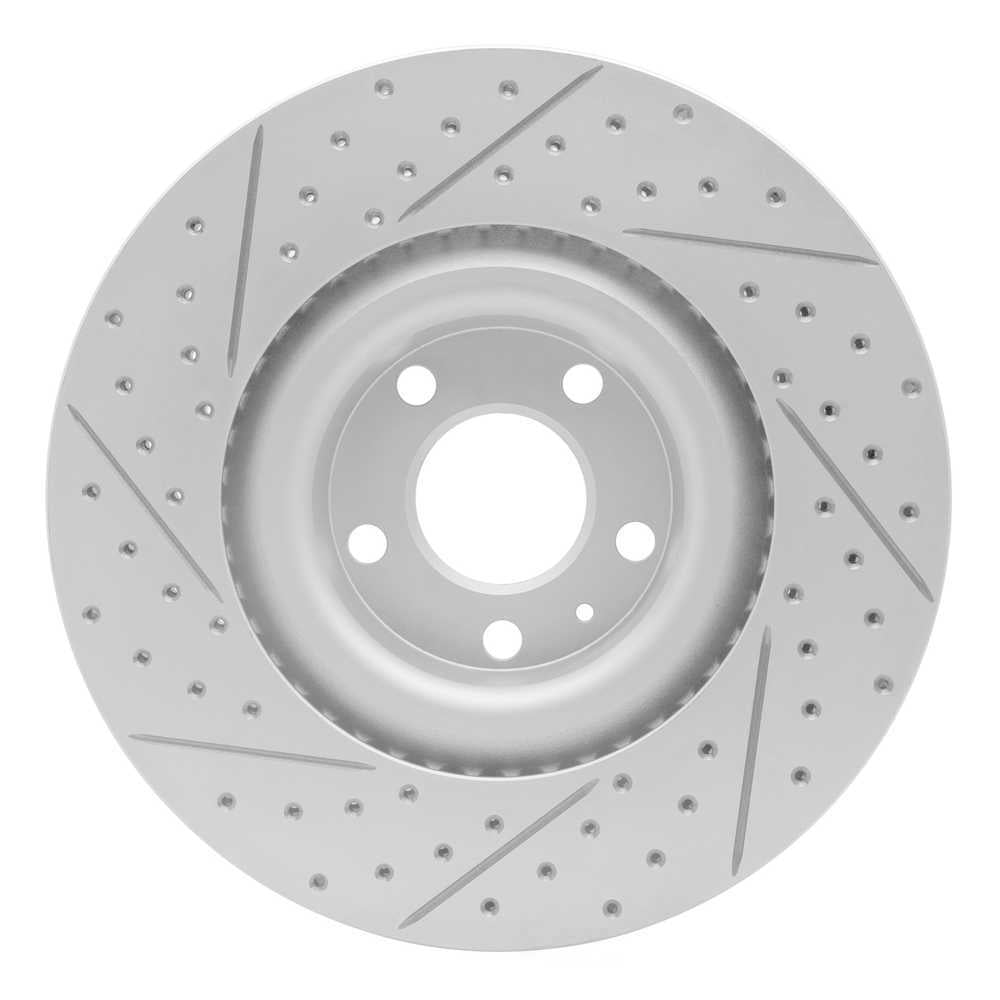 Dynamic Friction Company 830-73031R DFC Geoperformance Rotor - Drilled and Slotted