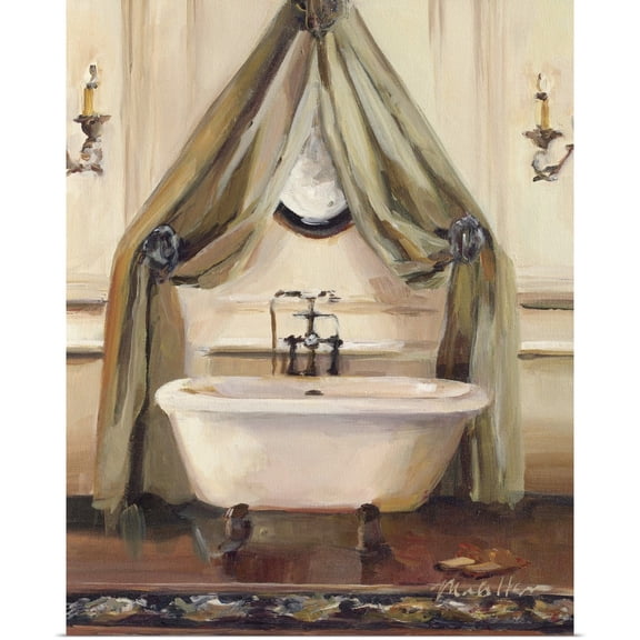 Great BIG Canvas | Rolled Marilyn Hageman Poster Print entitled Classical Bath II