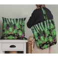 thumbnail image 5 of Soimoi Rayon Fabric Leaves & Rose Panel Decor Fabric Printed Yard 56 Inch Wide, 5 of 5