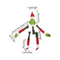thumbnail image 2 of Grinch Christmas Decorations Grinch Decor the Grinch Christmas Tree Decorations, Christmas Tree Head, Arms And Legs, Stolen Christmas Tree Decoration Set Of Five, 2 of 8
