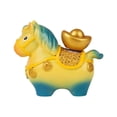 thumbnail image 3 of Adornos de caballo para Año Nuevo 2026, adornos para coche, estatua de caballo, escultura, lindo zodíaco estilo A, 3 of 9