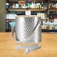 thumbnail image 1 of Cubo de hielo de acero inoxidable BLESIY con tapa y pinza 14 l plata, 1 of 8