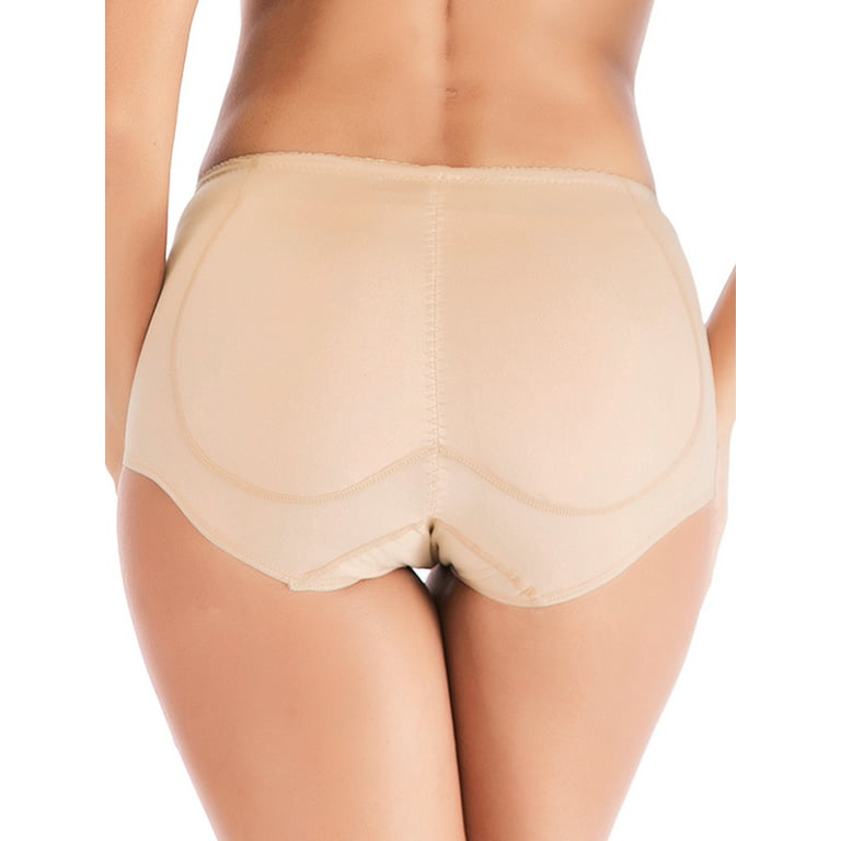 SAYFUT Women's Butt Lifter Underwear Silicone Padded Fake Butt Panties Hip  Enhancer Panties Push Up Padded Buttock Body Shaper