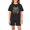 Dark Gray, variant on Grblisyd First Day of School Boys Girls 2 Piece Set Kids Letter Print Short Sleeve T-Shirts Elastic Waist Shorts Casual Summer Clothing Outfits