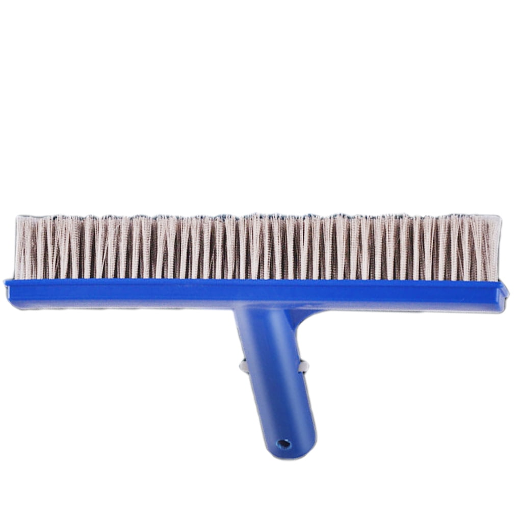 Steel Brush 10in Swimming Pool Steel Brush Bottom Walls Cleaning Supplies for Pond Spa Hot Spring