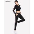 thumbnail image 3 of Women Braided Stretch Belts Elastic Canvas Woven Belts For Jeans Pants, 3 of 7