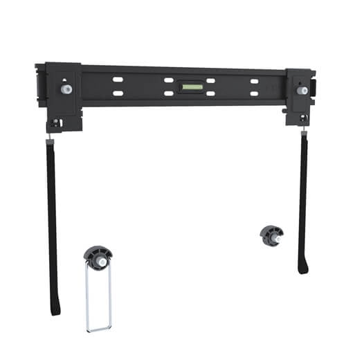 Corliving Fixed Flat Panel Wall Mount in Black