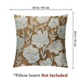 thumbnail image 4 of Mustard Yellow Beige Daisy Floral Pillow CoversVintage Flowers Decorative Pillow Cases Block Print Throw Pillows Farmhouse Decor For Couch Porch Bed Cushion Outdoor, 4 of 7