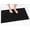 Black, variant on Cotton Paradise 100% Cotton 17x24 inch Non Slip Bath Mats for Bathroom, Soft Absorbent Quick Dry Machine Washable Floor Bath Mat, Brown