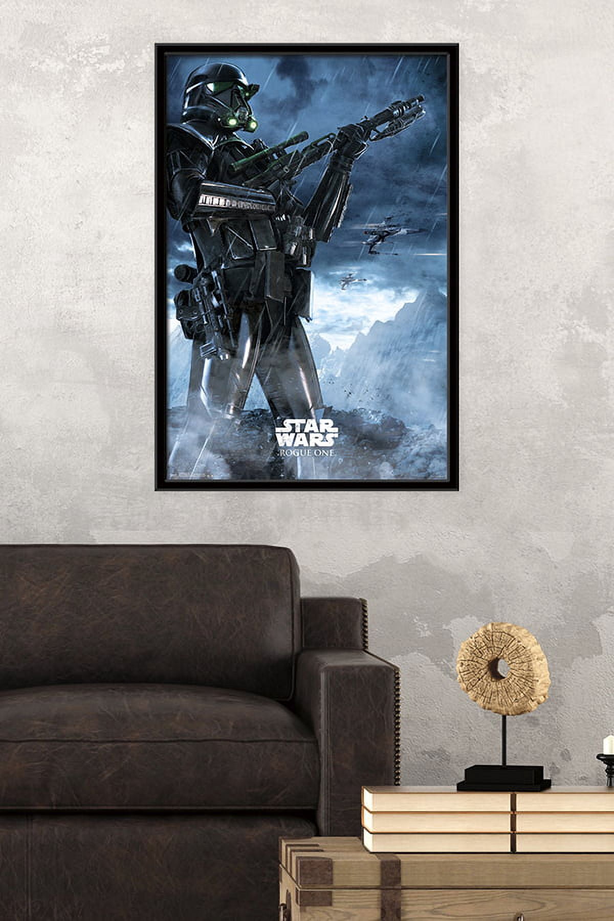 Star Wars: Rogue One - Storm Wall Poster, 22.375" x 34", Framed
