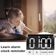 thumbnail image 4 of Sunjoy Tech Kitchen Timer 120dB Loud Alarm Large LED Display Energy-saving Magnetic Countdown Multi-purpose Portable Timer, 4 of 7
