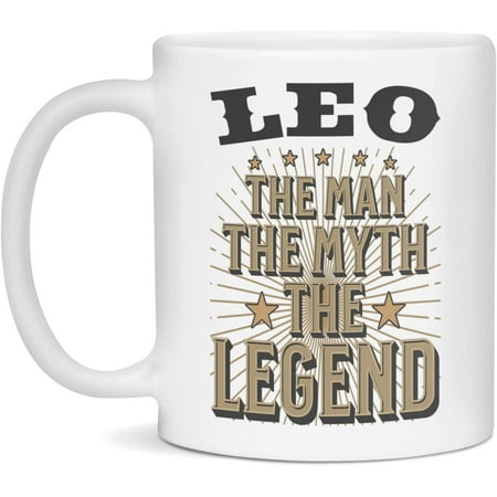 

Personalized Mug For Leo The Man The Myth The Legend Leo Mug 11-Ounce White