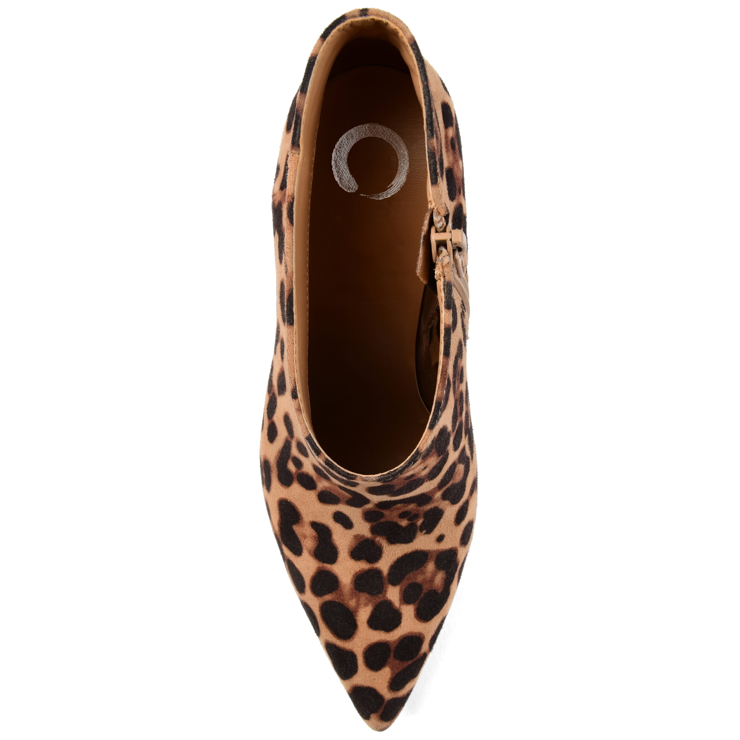 Journee Womens Demmi Inside Zip Stiletto Booties