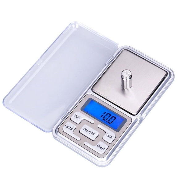 tooloflife Mini High Precision Scale Pocket Electronic Scale for Jewellery Herbs Weigh Portable (Battery Not Included)