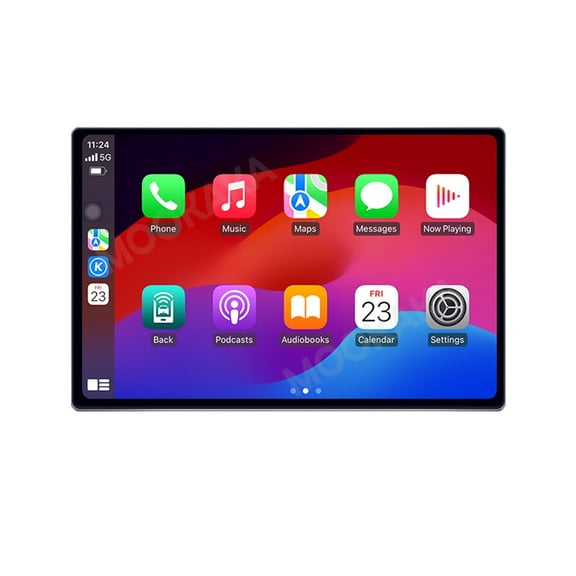 MOOKAKA 13.3 inch Carplay Screen/Radio/Multimedia Player for Toyota Sienna 2013-2018 Models Universal Car Navigation/GPS Upgrade Headunit Android Display 1080P Touch Screen Replace System