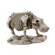 thumbnail image 2 of Estatua de esqueleto de hipopótamo, escultura animal, decoración de Halloween, artesanía creativa, adorno de escritorio para dormitorio, estante, sala, 2 of 6