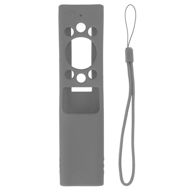 Housse de Télécommande, Étui de Télécommande Lavable en Silicone Antichoc pour Prévention des Chutes Gris