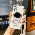 thumbnail image 4 of Funda de teléfono con cordón cruzado de astronauta para Xiaomi Redmi Note 10 Pro Note 12 8t 11 9 Pro Max 7 10C 9A 9T 9C, funda con soporte, 4 of 4