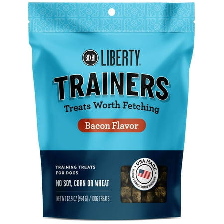 UPC: 0856452005649 | BIXBI Liberty Pocket Trainers  Soft & Chewy  Bacon Flavored treats for dogs  12.5 oz