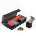 thumbnail image 2 of 550 CARD CASE + Divider-Trading Card Deck Box 405x200x90mm Black, 2 of 9