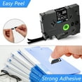 thumbnail image 6 of GREENCYCLE 4PK Compatible for Brother P-touch White on Black 9mm 8m TZ TZe TZe-325 TZ-325 TZe325 TZ325 Laminated Label Tape, 6 of 7