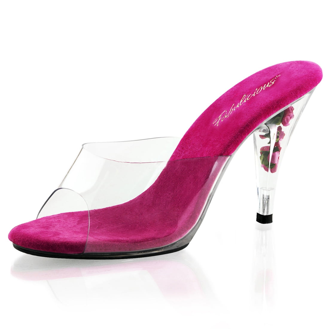 pink 4 inch heels